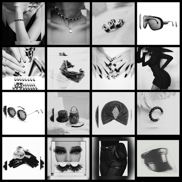 Black Kollection: Cow Print Press On Nails - Picture 4 of 4